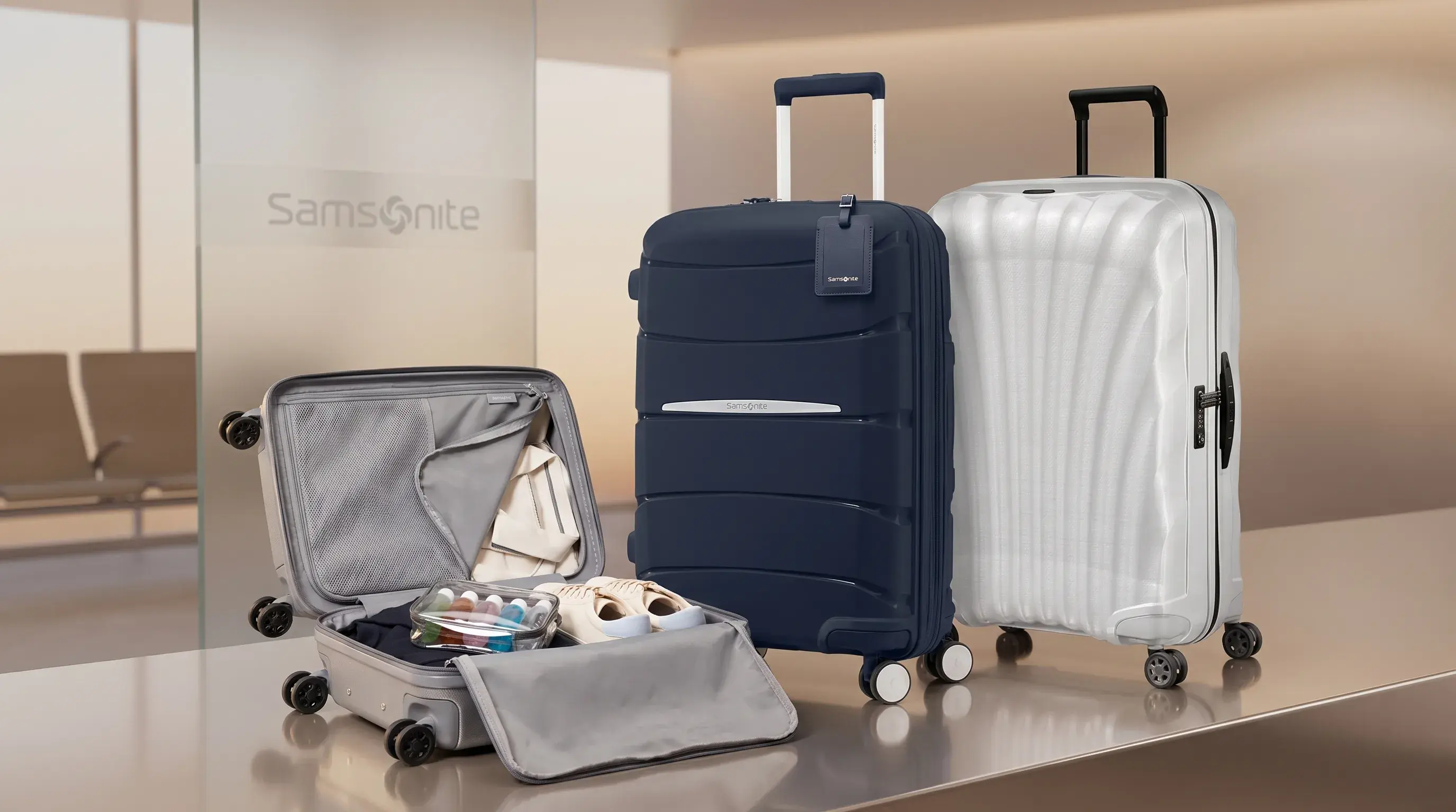 Samsonite banner